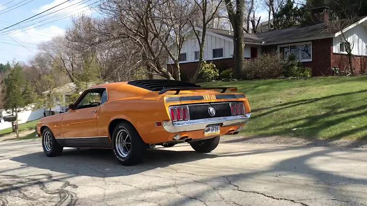 1970 Ford Mustang Mach 1 SCJ - Sound