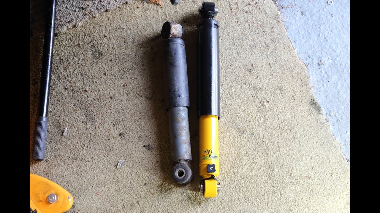 Porsche 944 Rear Shock Absorber replacement fitting new suspension