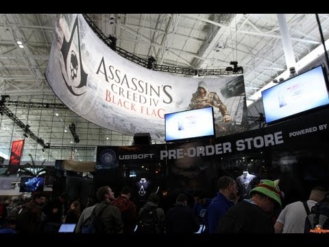 PAX East 2013 - Ubisoft Booth featuring Watch Dogs, Assassins Creed IV: Black Flag and more