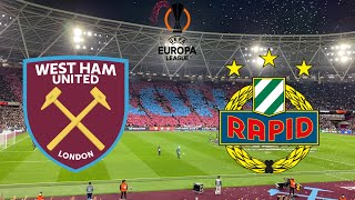 Rapid Wien-Ultras In London | Rapid Fans vs West Ham | West Ham United - Rapid Wien 2:0 (30.09.2021)