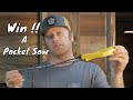 Oxbow Gear  Pocket Saw Test And Giveaway / Enter by June 15 2022