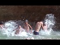 Children of todra valley  play with water اطفال تودغى يلعبون بالماء