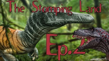 DayZ with Dinosaurs (The Stomping Land) - Ep.2 - Volcano, Cave Exploration & People Stalking