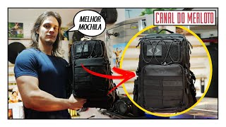 MOCHILA CARGO 2ª GERAÇÃO WOLF ATTACK CUPOM DE DESCONTO: MERLOTO | REVIEW