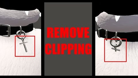 How to make your Necklace / Collar / Bandana NOT CLIP in your Chest (VRChat / Unity tutorial)