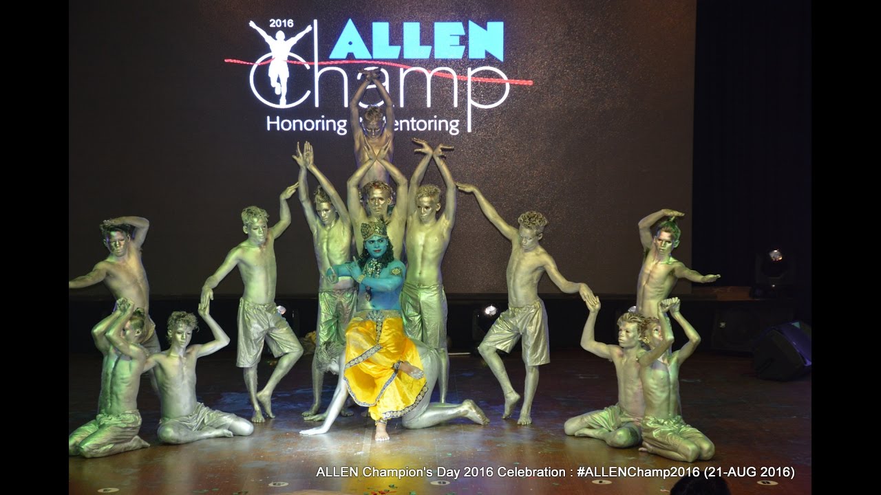 ALLEN Champions Day 2016  Prince Dance Group Amazing Dashavatar Performance 