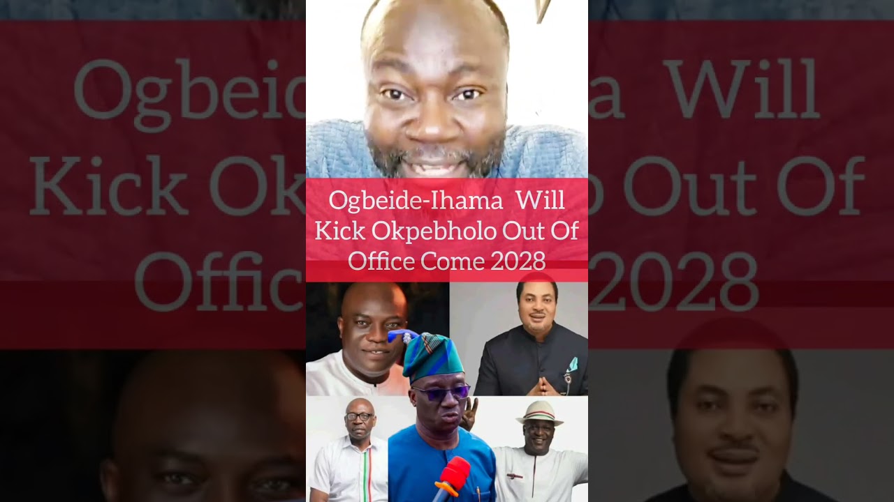 Wike is strategising to make Ogbeide-Ihama Governor come 2028....Okpebholo is clueless 