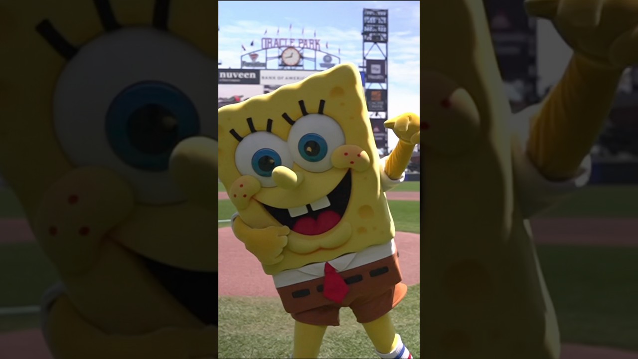 SpongeBob SquarePants cooked with this first pitch π§½