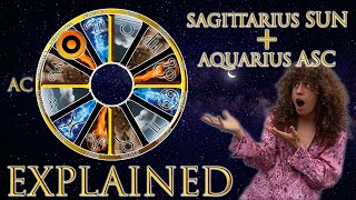 Your Astrology Explained: Sagittarius Sun + Aquarius Ascendant | Sun & Ascendant Series