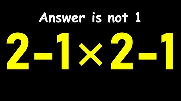 Most People Get This Math Question Wrong!