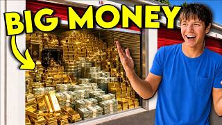 I Bought A CHEAP Abandoned Storage Unit Full Of GOLD & MONEY!!