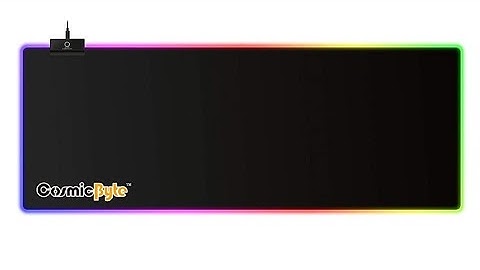 Speed rgb mouse pad for gaming