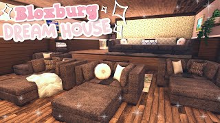 Decorating my DREAM HOUSE in Roblox Bloxburg ✨Home Theater✨