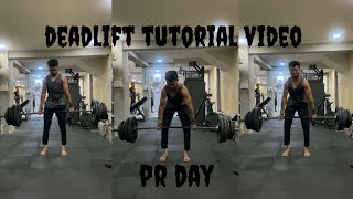 DEADLIFT TUTORIAL (PR DAY) |MUSCLEBUILDLAB|