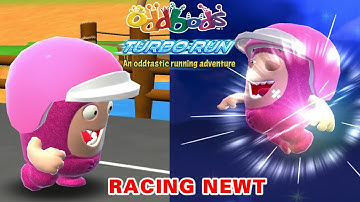 Oddbods Turbo Run - RACING NEWT Unlocked End New Character (Android/iOS) Gameplay Walkthrough
