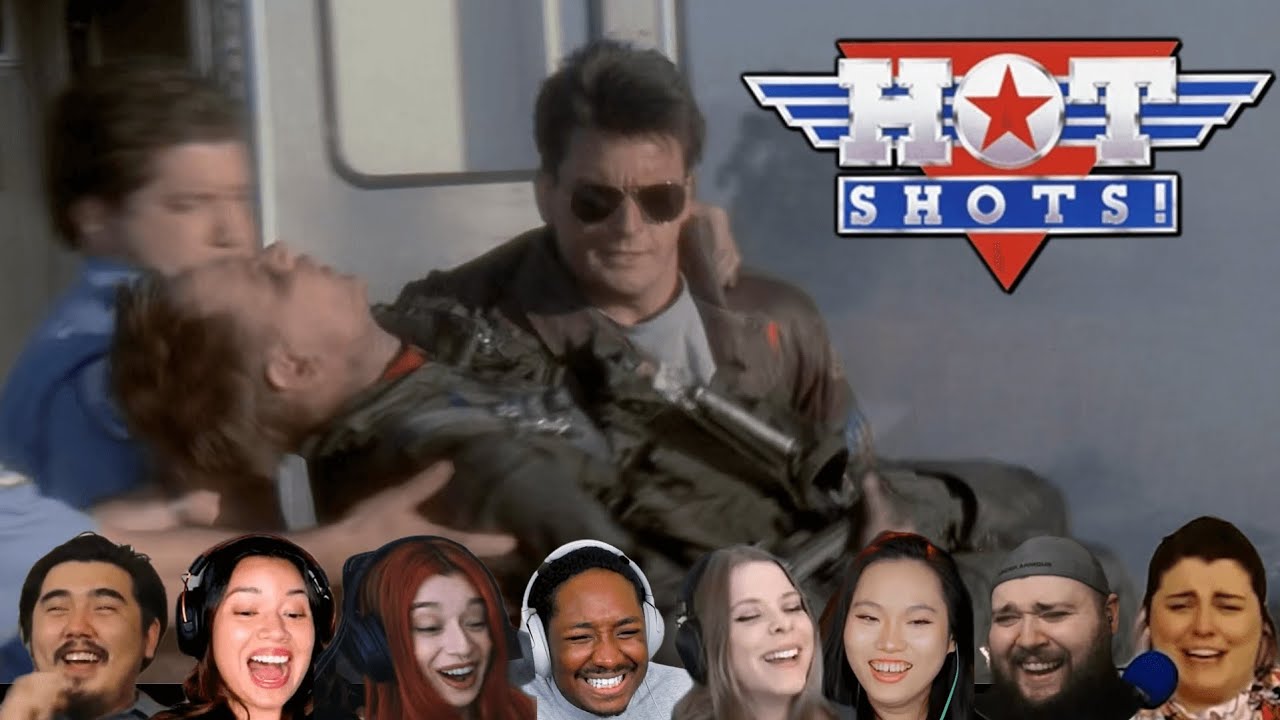 Best Reactions to "Dead Meat (Pete) Survives Plane Crash... Until Ambulance Came" | Hot Shots (1991)