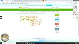 IXL Algebra 1 Q.13 Complete a function table from an equation [Z73]