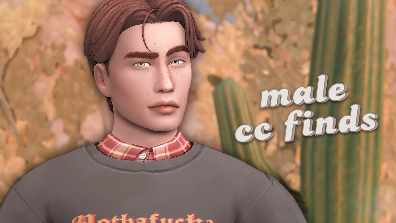 🌵 male cc // sims 4 contenido personalizado haul｜maxis - YouTube