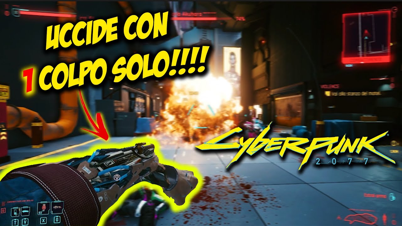 L'ARMA PIU' POTENTE su CYBERPUNK 2077 - Uccide con 1 COLPO SOLO!! [ITA]