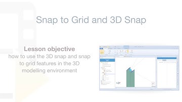 EdiLus Tutorial - 3D snaps and snap to grid - ACCA software