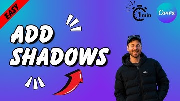 How to Add Shadows in Canva to Text | Quick and Easy Canva Shadow Effect Tutorial