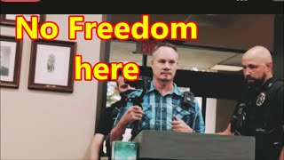 Rosenberg,Tx.-Extra Good Citizen ARRESTED for having BAD ATTITUDE