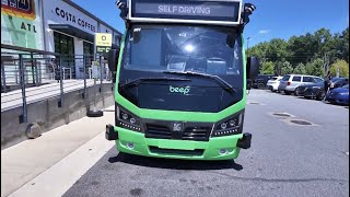 Atlanta's first driverless shuttle is here: Free rides connect MARTA to the BeltLine screenshot 1