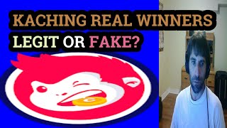 KACHING REAL WINNERS APP PAYPAL FAKE OR LEGIT screenshot 1