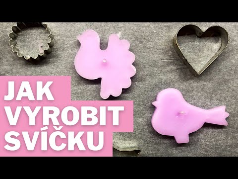 Video: Jak Vyrobit Oranžovou Svíčku