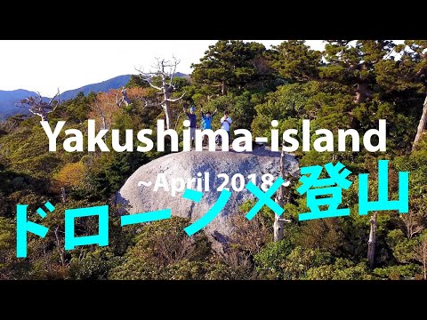 【ドローン×登山】屋久島 宮之浦岳 登山記録 DJI MAVIC PRO PLATINUM[4K]