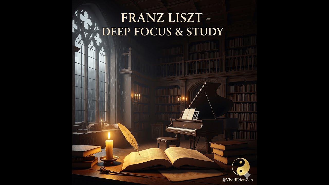 🎹 FRANZ LISZT Deep Focus & Power Study Music 🎻 Classical Piano for Brain Power