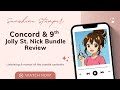 Concord &amp; 9th Jolly St. Nick Bundle Review- stamps, layering stencils, &amp; dies. What to watch out for