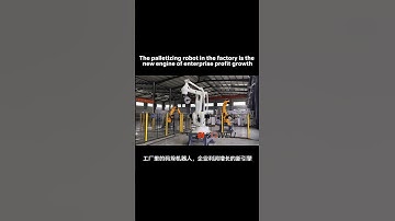 The palletizing robot in the factory is the new engine of enterprise profit growth#robot #palletizer