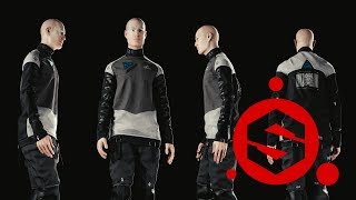 Detroit Become Human - Fan Art Substance Painter Timelapse