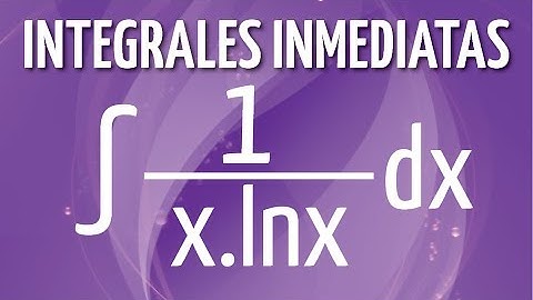 INTEGRALES INMEDIATAS de tipo logarítmico.Ejercicio 15.