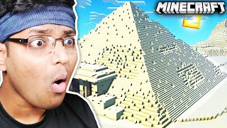 I Built A Giant Pyramid In Minecraft