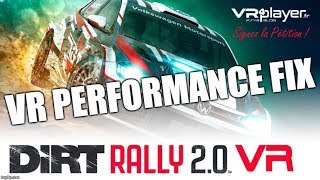 Dirt Rally 2 0 Oculus Vive Index Performance Fix For Steam Version Vr Youtube