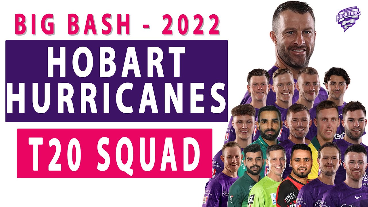 Hobart Hurricanes Final T20 SQUAD BBL 2022 | BBL Stats & ALL T20 Stats
