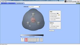 Phet Simulation: Real Molecules (Java version)