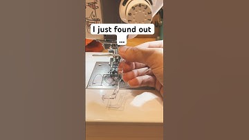 😱 Game changer for stitching in the ditch! #quilting #sewingmachine