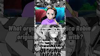 #1 ONE PIECE TRIVIA | QUIZ #onepiece #quiz #fyp  #anime