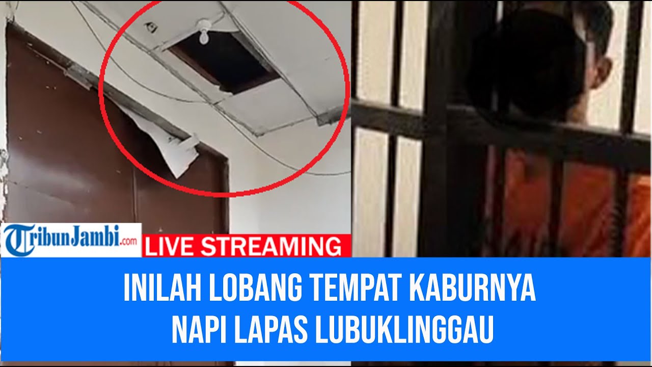 Inilah Lobang Yang Dibuat Napi Untuk Kabur Dari Lapas Lubuklinggau