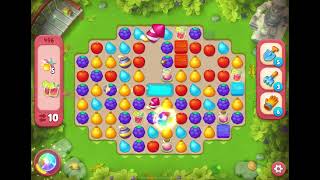 Gardenscapes Level 496 Hard