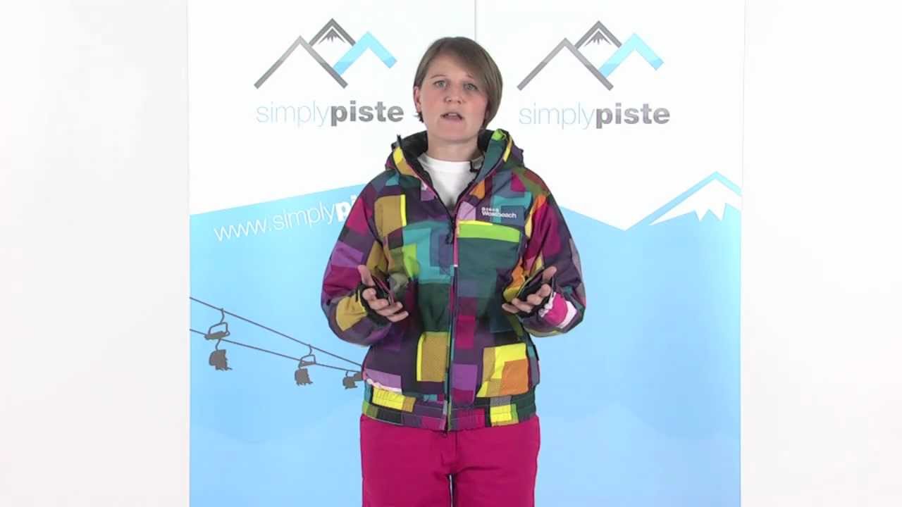 Westbeach Womens Cypress Insulated Jacket - Laura Lips Cube Print - www.simplypiste.com