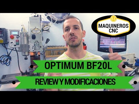 Vídeo: Fresadora CNC de mesa: tipos, BF20 CNC