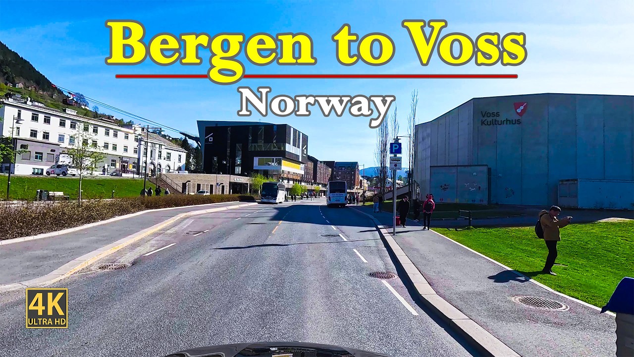 Bergen To Voss In Norway 🇳🇴 | Scenic Road Trip In Land of Tunnels in 4K | POV Driving