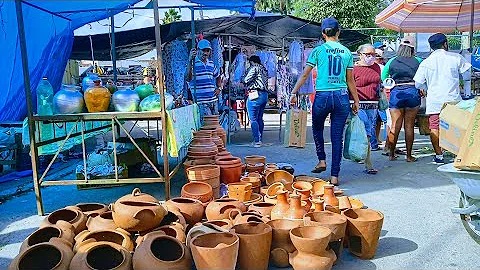 O que podemos encontrar na feira livre?