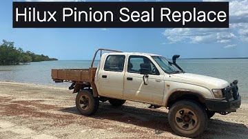 Toyota Hilux Pinion Seal Replacement LN167