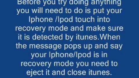 How To Jailbreak 1.1.3/4 Iphone/ Ipod touch