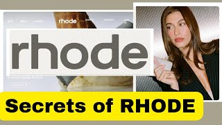 All secrets of Rhode #haileybeiber #rhode #justinbieber